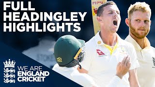 Full Test Highlights! | England v Australia - Headingley Test | Third Specsavers Ashes Test 2019