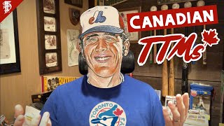 5 TTM Autograph Returns on CANADIAN Baseball Cards! 🇨🇦 TTM#65