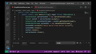 Socket programming for TCP in Java Server and Client Sockets