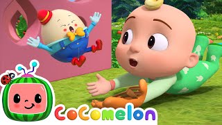 Humpty Dumpty Baby Animals | CoComelon Animal Time Nursery Rhymes for Kids
