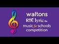 2024 Waltons RTÉ lyric fm Music for Schools Competition - Gala Finalists Concert