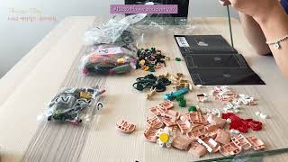 레고 꽃다발 플라워부케 (Lego10280) 조립 타임랩스