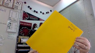 Yellow Folder Instructions