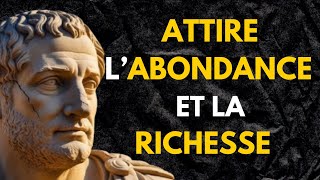 10 règles IMPORTANTES pour vivre dans l'abondance et la richesse | STOÏCISME