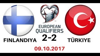 FINLANDIYA 2-2 TÜRKİYE / DÜNYA KUPASI 2018 AVRUPA ELEMELERİ || 09.10.2017