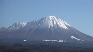 伯備線の四季①～伯耆富士「大山」の四季（２０１８～２０１９年）