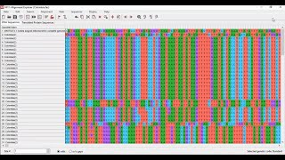 Alineamiento Múltiple de Secuencias (Maft-Muscle-ClustalW) y Pruebas de Diversidad Genetica