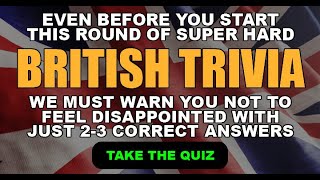 Mixed British Trivia Quiz