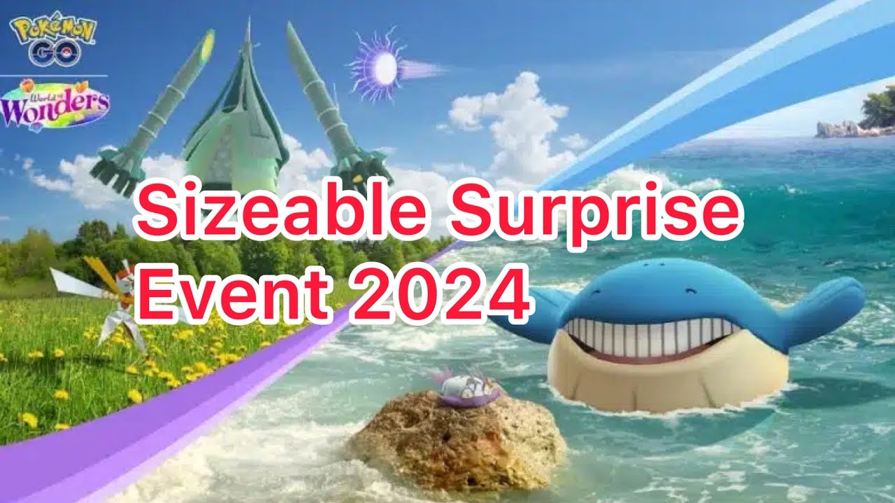 Pokemon Go Sizeable Surprises Event Details, Shiny Wimpod, Shiny ...