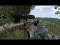 Sniper Ambush on Armored Convoy ! In Military Simulator Game Arma 3 RHS Mod