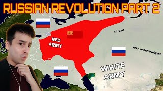 American Texan Reacts to Oversimplified | The Russian Revolution: Part - 2
