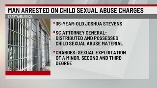 Spartanburg Co. man charged with 20 child sex crimes