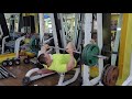 8월 9일 등 가슴운동 하프데드리프트 260kg