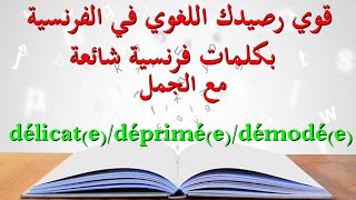 قوي رصيدك اللغوي بكلمات فرنسية شائعة حتى تتمكن من فهم الفرنسية والتحدث بها