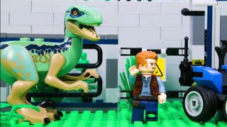 LEGO Dinosaurs Breakout! STOP MOTION LEGO Jurassic World: Dinosaur Chaos | Billy Bricks Compilations