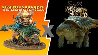 Monster Hunter x Warhammer - Painting an Apceros Bastiladon