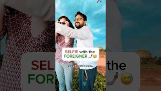 Selfie with the Foreigner in India 🇮🇳| Mango \u0026 Basil #comedy #foreignerinindia #inferioritycomplex