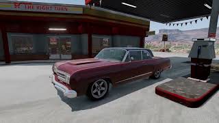 BeamNG.drive Freeroam: Utah, USA - 1963 Gavril Bluebuck 423 V8 RoadSport (Custom)