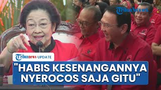 Sambil Tunjuk-tunjuk, Megawati Minta Ahok Tak Banyak Nyerocos di Depan Media: Ini Perintah Ketum