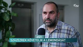 Százezrek követelik a lemondását – Erdélyi Magyar Televízió