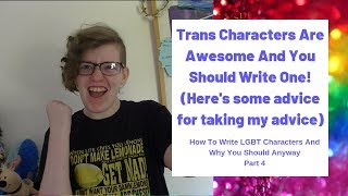 How To Write Trans Characters - #pride