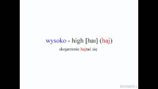 wysoko - high [haɪ] (haj) - skuteczny kurs angielskiego