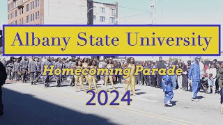 THE ENTIRE ALBANY STATE UNIVERSITY HOMECOMING PARADE - 2024