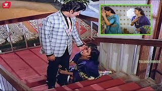 Sobhan Babu And Raadhika Shocking Movie Interesting Scene | @TeluguVideoZ