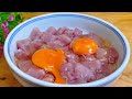 Stir-fried Pork Diced with Eggs: Simple, Delicious, and Perfect with Rice!