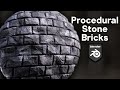 Procedural Stone Bricks Material (Blender Tutorial)
