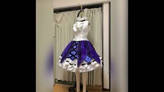 アイカツ!藤堂ユリカ ゴスマジックコーデのコスプレ衣装を製作