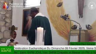 Célébration Eucharistique Du Dimanche 09  Février 2025, 5ème Semaine Du Temps Ordinaire.