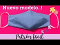 Como hacer un cubre bocas casero /tapabocas de tela/ mascarilla fácil/ barbijo