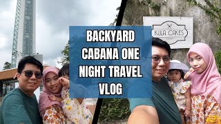 BACKYARD CABANA ONE NIGHT TRAVEL VLOG - TRAVEL VLOG EP. 1 (J. QUEEN CHANNEL)