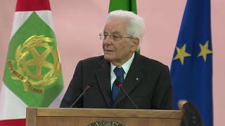 Mattarella: \