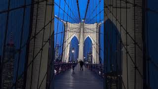 The Brooklyn Bridge 🌉 🍎🗽 #NYC #NewYork #USA #Travel #Amazing #cool