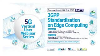 5G PPP Webinar Edge Computing Part 2