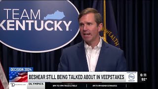 Beshear still being talked about in Democratic Veepstakes