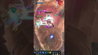 Ashe dps, and kaisa stacks herself