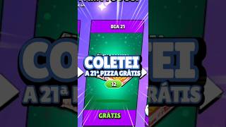 COLETEI A 21ª PIZZA GRÁTIS NO BRAWL STARS! 🍕#BrawlStars #Supercell #JogodeCelular