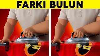 İnanılmaz Bulmacalar | İki Resim Aradaki Farkları Bulun!