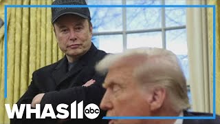 Growing backlash against President Trump, Elon Musk over federal layoffs