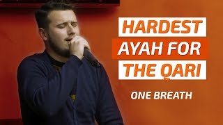 Hardest Ayah For The Qari / Hafıdh Cracking Ayah (Osman Bostancı)