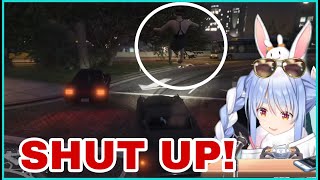 Pekora Eject Woman From Her Car For Being Annoying | GTA V [Hololive/Eng Sub]