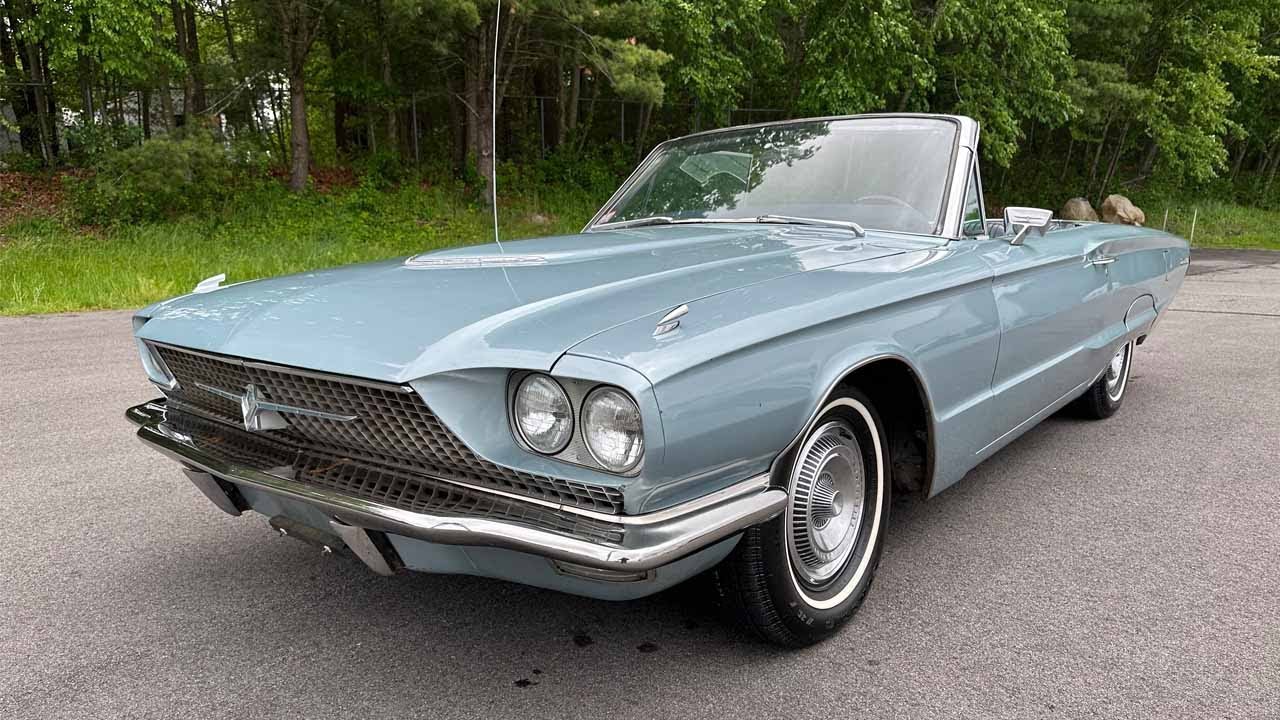 1966 Ford Thunderbird Convertible - YouTube