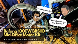 Bafang BBSHD Mid-Drive Motor Kit Install