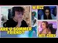 CLIX Tries To *RIZZ* Up SOMMERSET BESTFRIEND On Live Stream & Interviews His Biggest Fans (Fortnite)