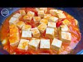 鲜虾番茄炖豆腐【鲜美低卡减脂餐】tomato tofu with shrimp eng sub