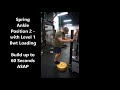 Spring Ankle Position 2  From the Triphasic Speed Training Manual for Elite Performance