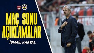 Teknik Direktörümüz İsmail Kartal'ın Maç Sonu Açıklamaları | Spartak Trnava 1-2 Fenerbahçe